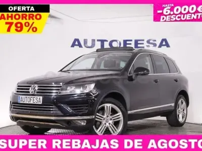 Usado VW Touareg 262 CV (192 kW) 2015 Negro SUV