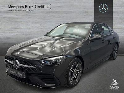 Gris Usado 2024 Mercedes C220 AMG line Berlina | 51.900 € (Un poco caro)