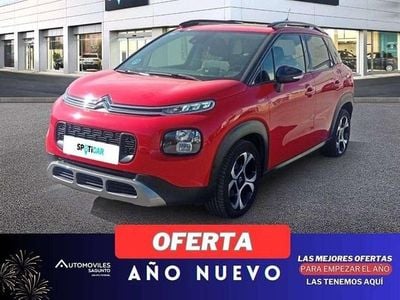 Rojo Usado 2018 Citroën C3 Aircross Shine SUV | 13.600 € (Precio justo)