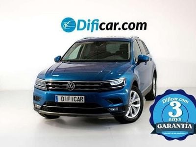 Azul Usado 2019 VW Tiguan Sport SUV | 25.490 € (Precio justo)