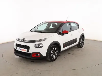 Usado Citroën C3 Feel 82 CV (60 kW) 2019 Blanco Utilitario