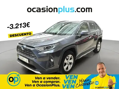 Usado Toyota RAV4 Luxury 218 CV (160 kW) 2020 Gris SUV