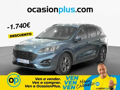 Usado Ford Kuga ST-Line 120 CV (88 kW) 2022 Azul SUV