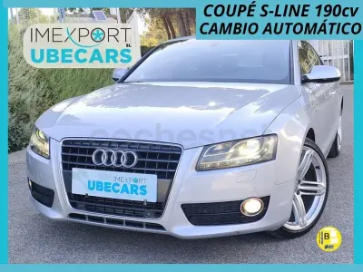Usado Audi A5 S-Line 190 CV (139 kW) 2010 Gris / plata Coupe