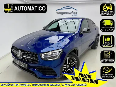 Usado Mercedes GLC200 163 CV (119 kW) 2020 Azul SUV