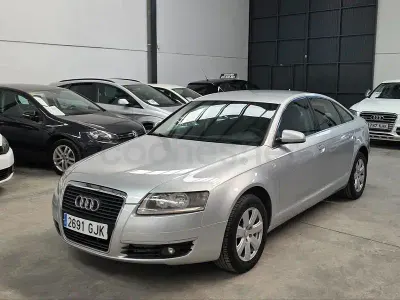 Usado Audi A6 180 CV (132 kW) 2008 Gris / plata Berlina