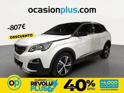 Usado Peugeot 3008 Allure 130 CV (95 kW) 2017 Blanco SUV