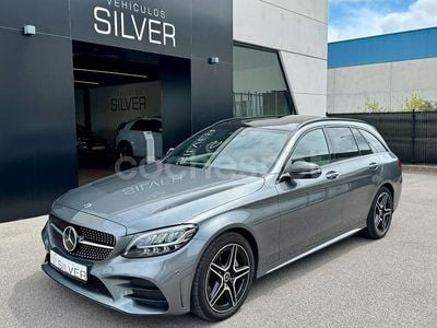 Usado Mercedes C220 194 CV (142 kW) 2020 Gris / plata Familiar