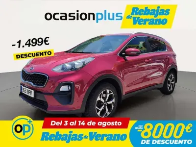 Usado Kia Sportage 132 CV (97 kW) 2021 Rojo SUV