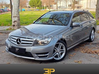 Usado Mercedes C250 Avantgarde 204 CV (150 kW) 2012 Gris / plata Familiar