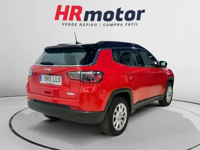 Usado Jeep Compass Longitude 131 CV (96 kW) 2020 Rojo SUV