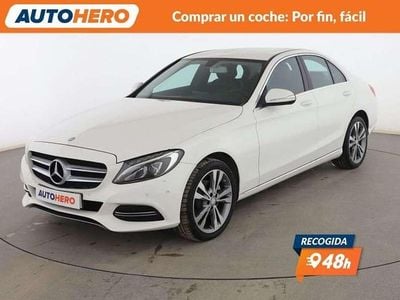 Blanco Usado 2015 Mercedes C220 Avantgarde Berlina | 19.699 € (Precio justo)