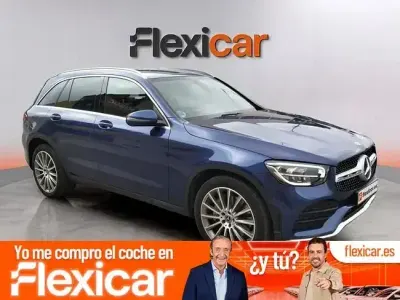 Usado Mercedes GLC200 163 CV (119 kW) 2021 Azul SUV