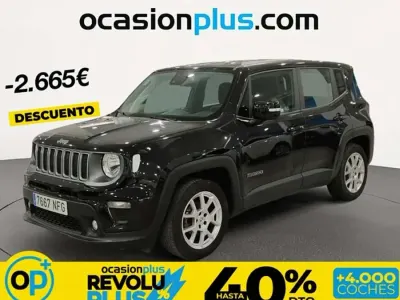 Usado Jeep Renegade Limited 120 CV (88 kW) 2023 Negro SUV