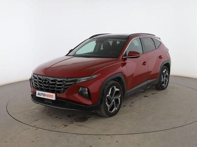 Rojo Usado 2021 Hyundai Tucson SUV | 26.999 € (Precio justo)