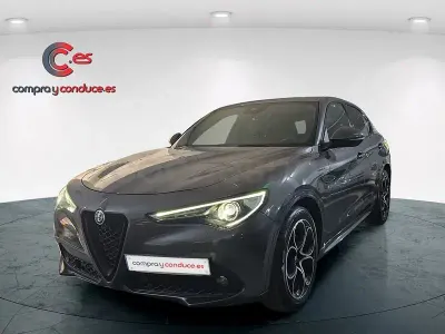 Usado Alfa Romeo Stelvio Veloce 210 CV (154 kW) 2021 Negro SUV
