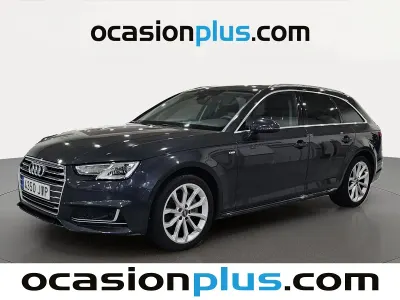 Usado Audi A4 S-Line 190 CV (139 kW) 2017 Gris Familiar