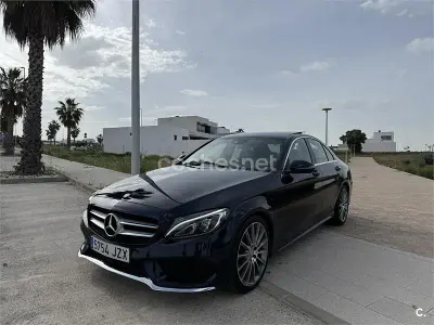 Käytetty Mercedes C220 AMG 170 HP (125 kW) 2017 Musta Sedan