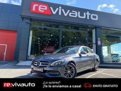 Gris Usado 2015 Mercedes C220 Avantgarde Berlina | 19.990 € (Precio justo)
