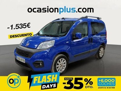 Usado Fiat Qubo Lounge 77 CV (56 kW) 2019 Azul Monovolumen