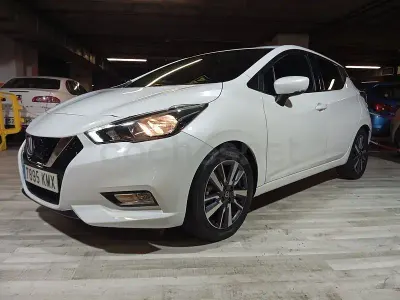 Usado Nissan Micra Acenta 90 CV (66 kW) 2018 Blanco Utilitario