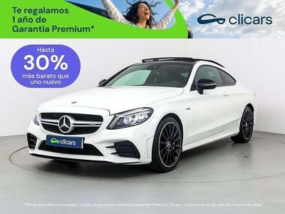 Usado Mercedes C43 AMG AMG 390 CV (286 kW) 2018 Blanco Coupe