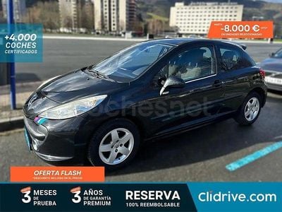 Usado Peugeot 207 Sport 95 CV (69 kW) 2007 Negro Berlina