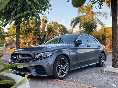 Usado Mercedes C200 136 CV (100 kW) 2019 Gris / plata Berlina