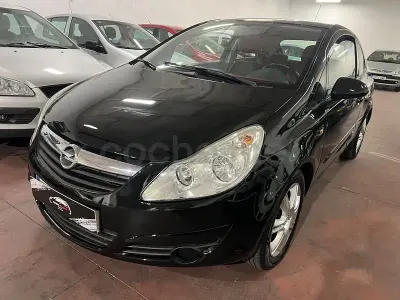 Usado Opel Corsa Enjoy 90 CV (66 kW) 2007 Negro Utilitario