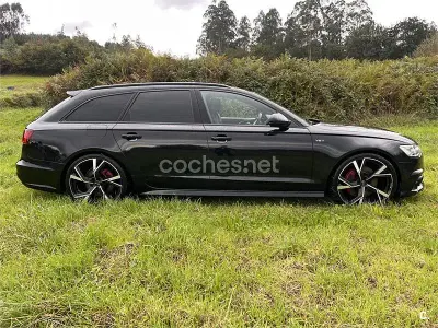 Usado Audi A6 326 CV (239 kW) 2017 Negro Familiar