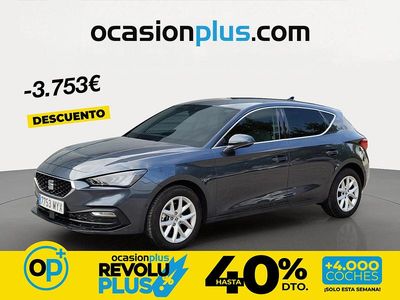 Usado Seat Leon Style 116 CV (85 kW) 2025 Gris Berlina