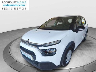 Usado Citroën C3 Live 99 CV (72 kW) 2021 Blanco Utilitario