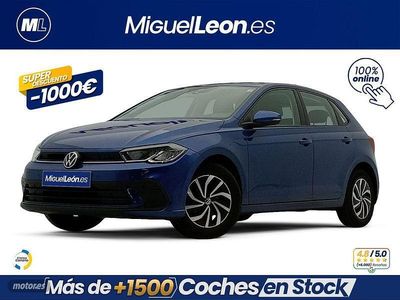 Usado VW Polo Life 95 CV (69 kW) 2024 Azul Berlina