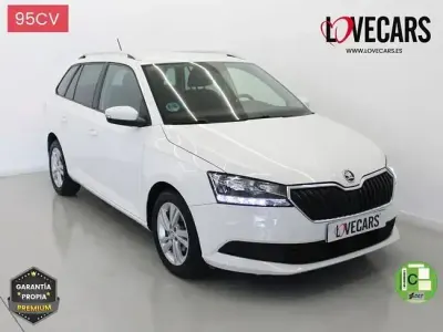 Occasion Skoda Fabia Ambition 95 PK (69 kW) 2021 Wit Stationwagen