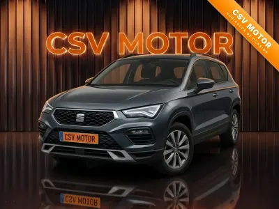 Usado Seat Ateca Reference 110 CV (80 kW) 2023 Negro SUV