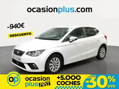 Usado Seat Ibiza Style Plus 80 HP (58 kW) 2019 Branco Citadino