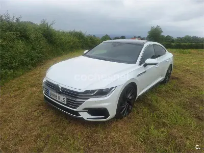 Usado VW Arteon R-line 239 CV (175 kW) 2018 Blanco Utilitario