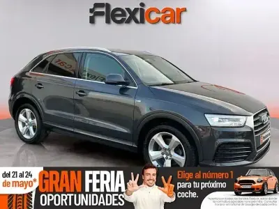 Usado Audi Q3 150 CV (110 kW) 2018 Negro SUV