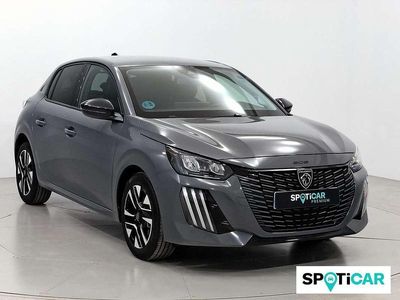 Usado Peugeot 208 Allure 102 CV (75 kW) 2024 Gris Utilitario