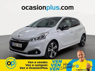 Usado Peugeot 208 GT-line 110 CV (80 kW) 2015 Blanco Utilitario