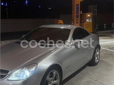 Usado Mercedes SLK200 163 CV (119 kW) 2004 Gris / plata Descapotable