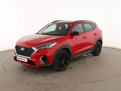 Usado Hyundai Tucson N Line 152 CV (111 kW) 2019 Rojo SUV