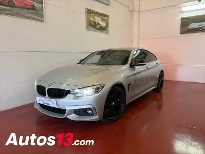 Usado BMW 418 Gran Coupé Sport Line 150 CV (110 kW) 2018 Gris / plata Coupe