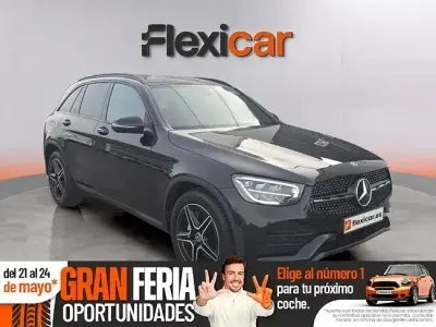 Usado Mercedes GLC200 163 CV (119 kW) 2020 Negro SUV