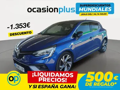 Usado Renault Clio RS Line 100 CV (73 kW) 2019 Azul