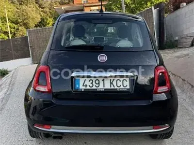Usado Fiat 500 69 CV (50 kW) 2017 Negro Berlina