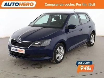 Occasion Skoda Fabia Ambition 95 ch (69 kW) 2018 Bleue Berline