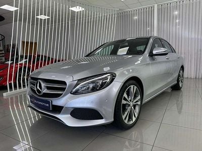 Usado Mercedes C220 170 CV (125 kW) 2017 Gris Berlina