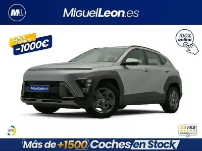 Usado Hyundai Kona 120 CV (88 kW) 2024 Gris / plata SUV