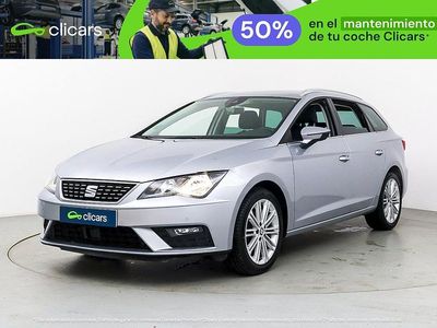 Usado Seat Leon XCELLENCE 130 CV (95 kW) 2020 Gris / plata Familiar